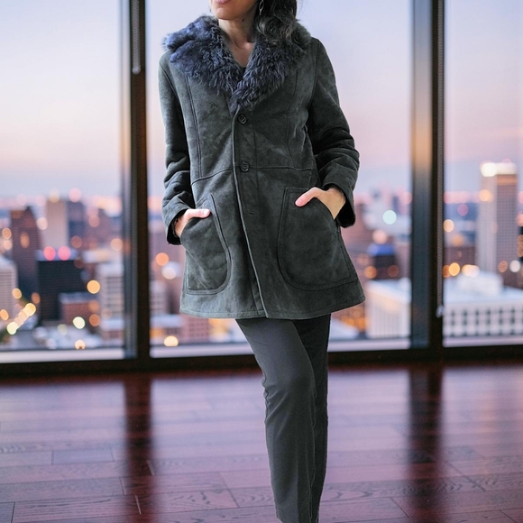 Genuine Sheepskin Coat
